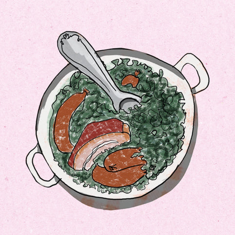 Oma Ella's Grünkohl