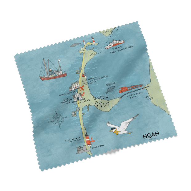 Sylt Brillenputztuch